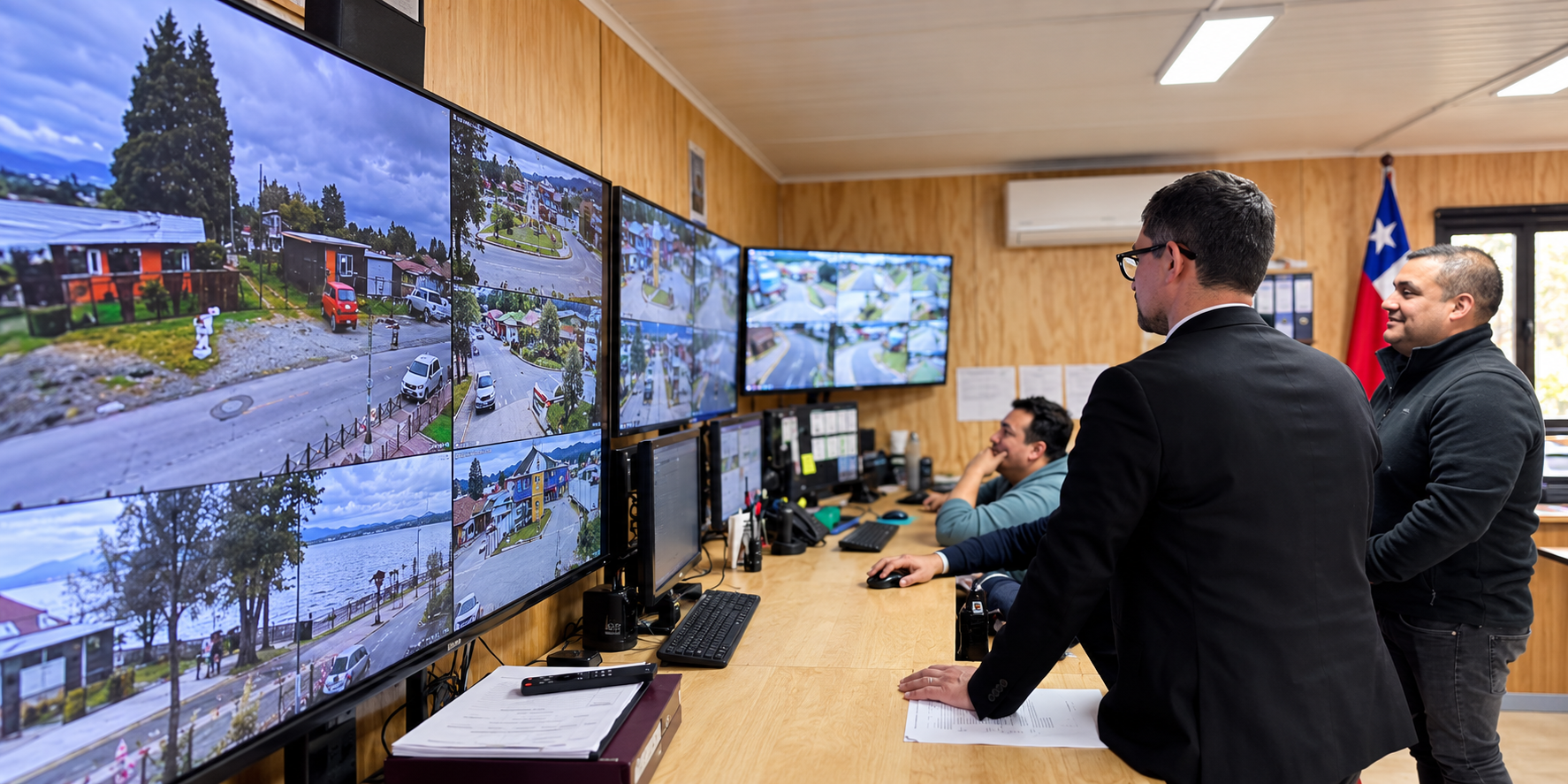 Imagen de Frutillar ampliará su red de televigilancia con cuatro nuevos puntos estratégicos