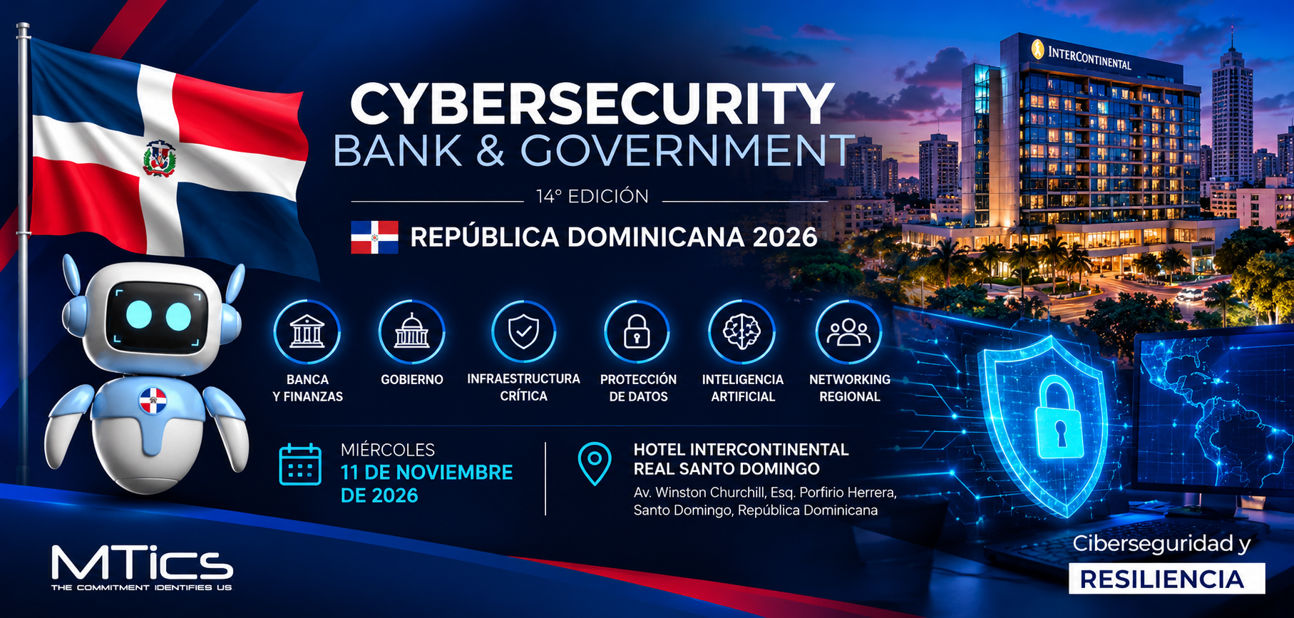 Imagen de CyberSecurity Bank & Government República Dominicana 2026