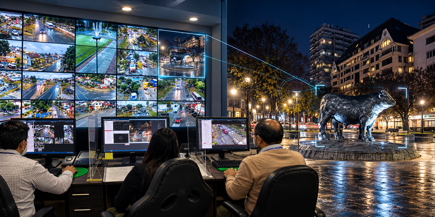 Imagen de Osorno ampliará su sistema de televigilancia con hasta 40 nuevas cámaras e IA
